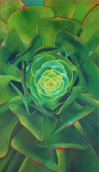 The Aeonium Heartby Tara Esperanza, Oakland CA 