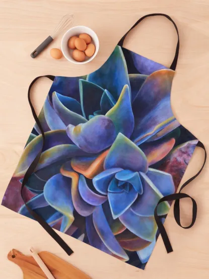 California Sunset Apron Succulents by Tara Esperanza | $30.18