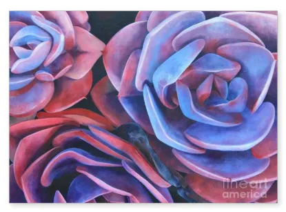 Everything's Coming Up Roses Note Cards Succulents by Tara Esperanza | $6.95