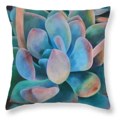 Velour 1982 Square Pillow Succulents by Tara Esperanza | $54.00